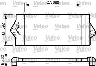 Charge Air Cooler VALEO 817927