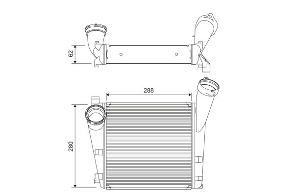 VALEO 818394 Charge Air Cooler