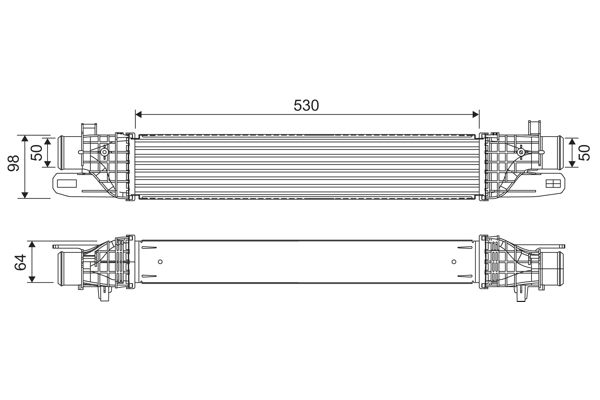 VALEO 818541 Charge Air Cooler