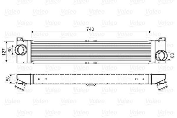 VALEO 818569 Charge Air Cooler