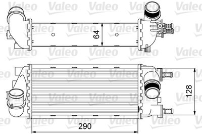 Charge Air Cooler VALEO 818585