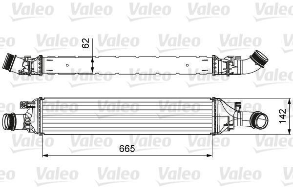 VALEO 818643 Charge Air Cooler