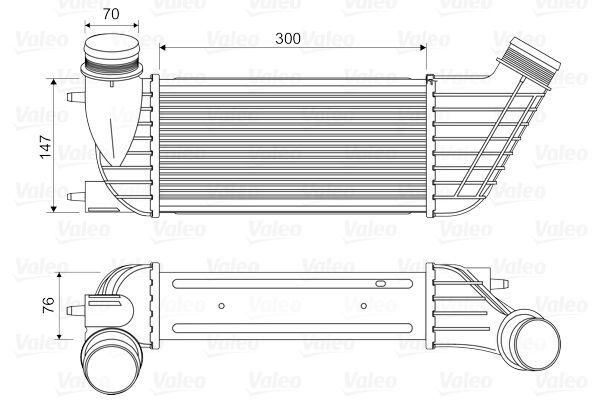 VALEO 818651 Charge Air Cooler