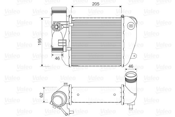 VALEO 818653 Charge Air Cooler