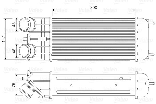 VALEO 818663 Charge Air Cooler