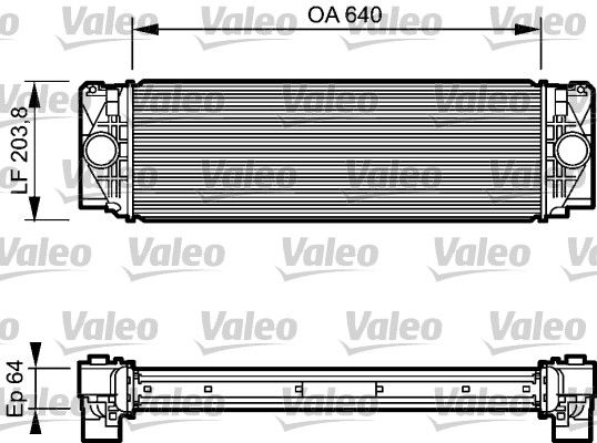 VALEO 818732 Charge Air Cooler