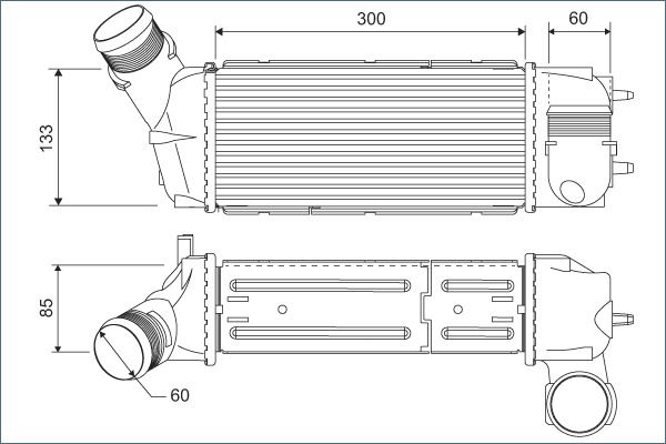 VALEO 818769 Charge Air Cooler