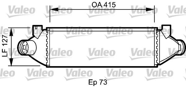 VALEO 818800 Charge Air Cooler