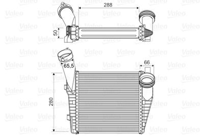 Charge Air Cooler VALEO 818814