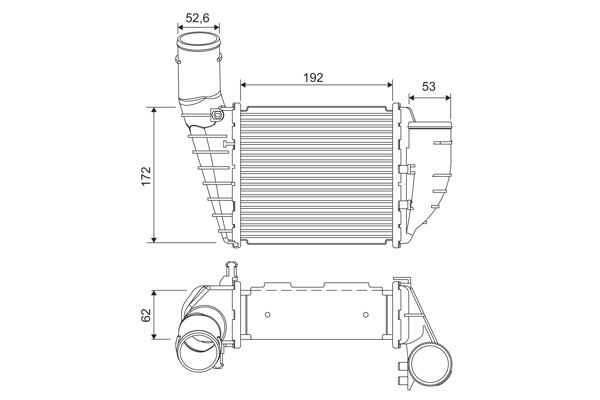 VALEO 818828 Charge Air Cooler