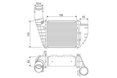 Charge Air Cooler VALEO 818828