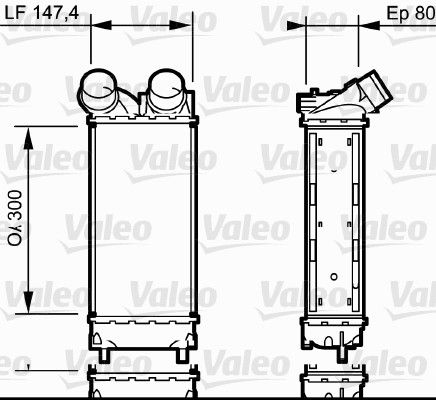 VALEO 818837 Charge Air Cooler