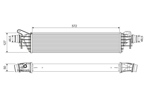 VALEO 822909 Charge Air Cooler