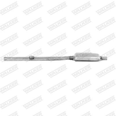 Front Muffler WALKER 01581