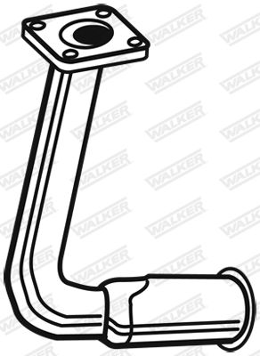 Exhaust Pipe WALKER 02761