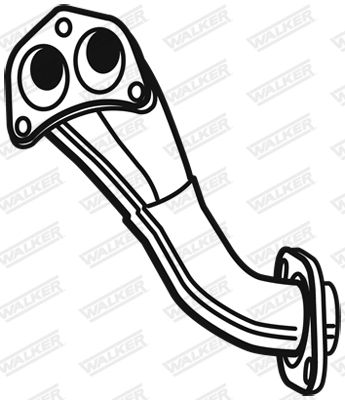 Exhaust Pipe WALKER 02984