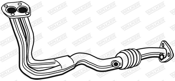 WALKER 08956 Exhaust Pipe