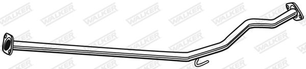 WALKER 10537 Exhaust Pipe