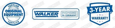 Corrugated Pipe, exhaust system WALKER 10733