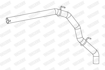 Exhaust Pipe WALKER 10805