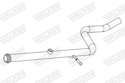 Exhaust Pipe WALKER 10854