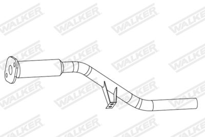 Exhaust Pipe WALKER 10934