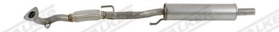 Front Muffler WALKER 23359