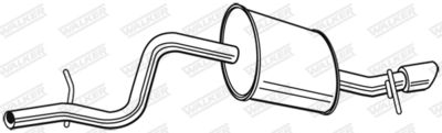 Rear Muffler WALKER 24035