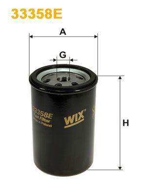 Fuel Filter WIX FILTERS 33358E