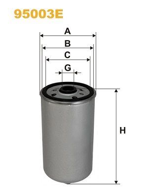 Fuel Filter WIX FILTERS 95003E