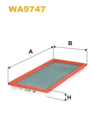 Air Filter WIX FILTERS WA9747