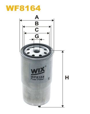 Fuel Filter WIX FILTERS WF8164