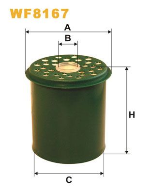 Fuel Filter WIX FILTERS WF8167