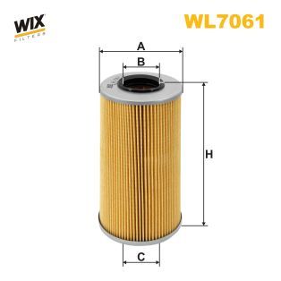 Oil Filter WIX FILTERS WL7061