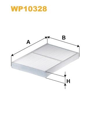 Filter, cabin air WIX FILTERS WP10328