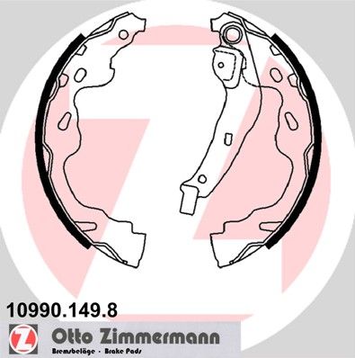 Brake Shoe Set ZIMMERMANN 10990.149.8